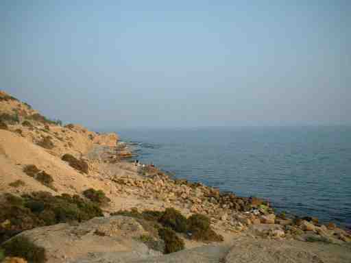 Cabo de las Huertas nº15: Rocas, acantilado y mar